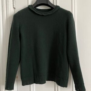 APC dark green sweater S M